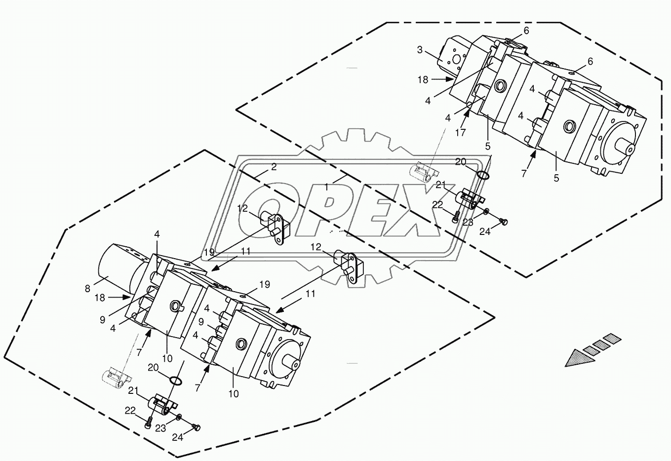 Variable disqlacement pumps