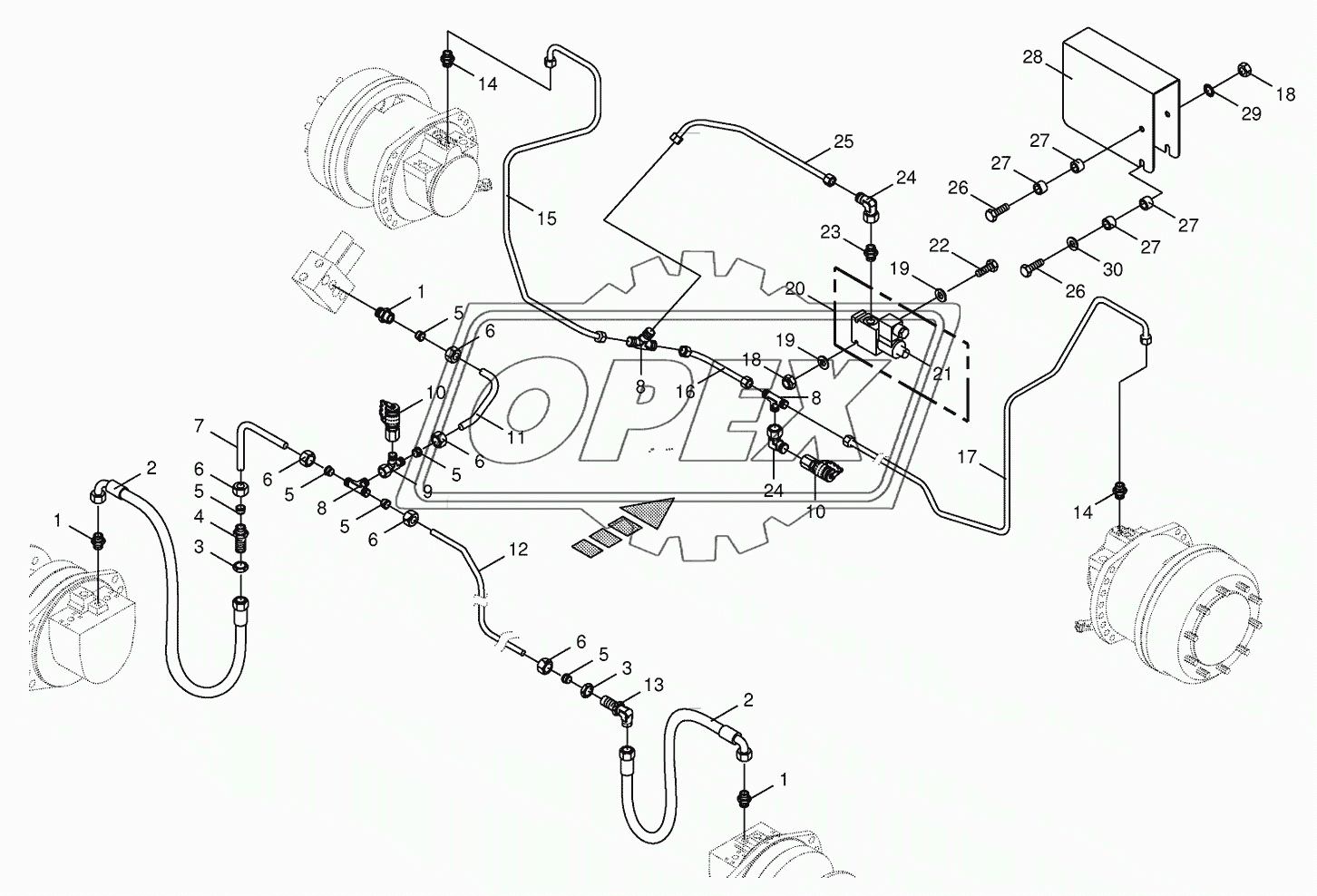 Hydraulics- speed range shifting