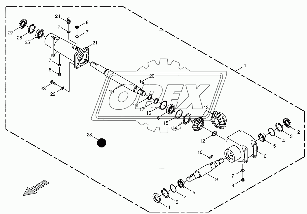 Fan gearbox