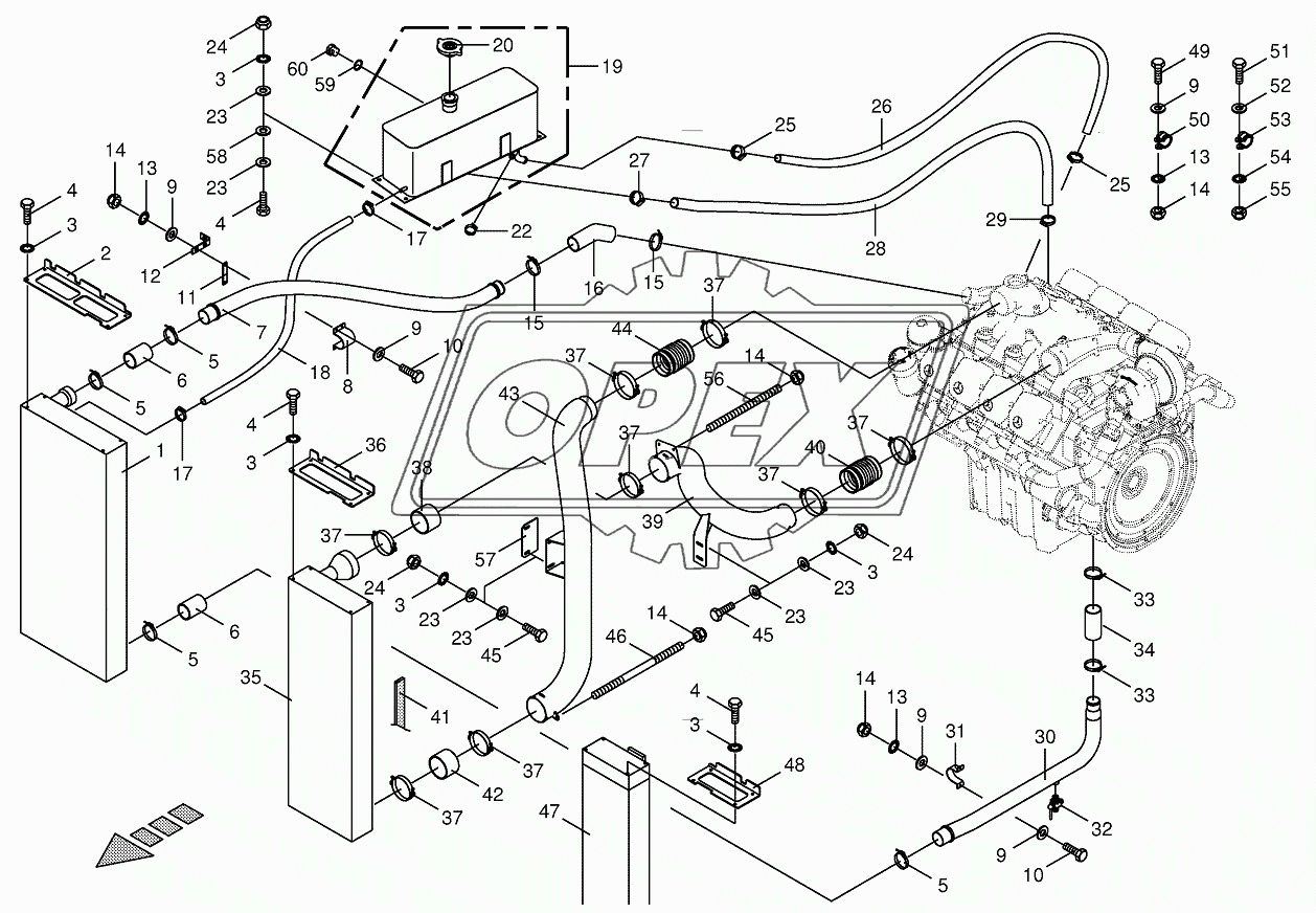 Condenser for air conditioner-cpl.