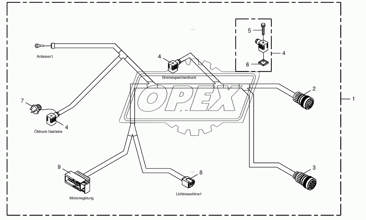 Wiring Harness-engine