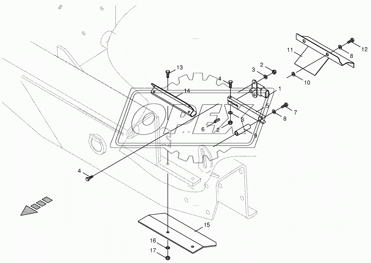 Angle sensor-Pivoting frame