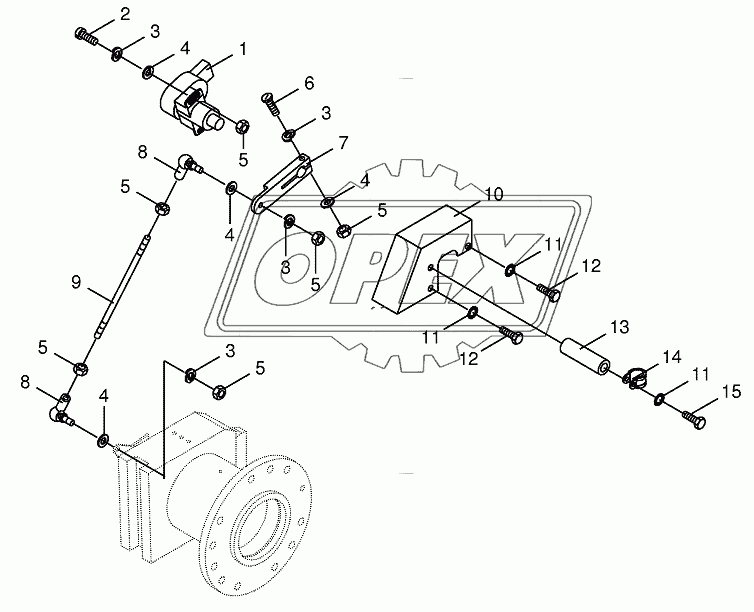 Angle sensor-chopping drum