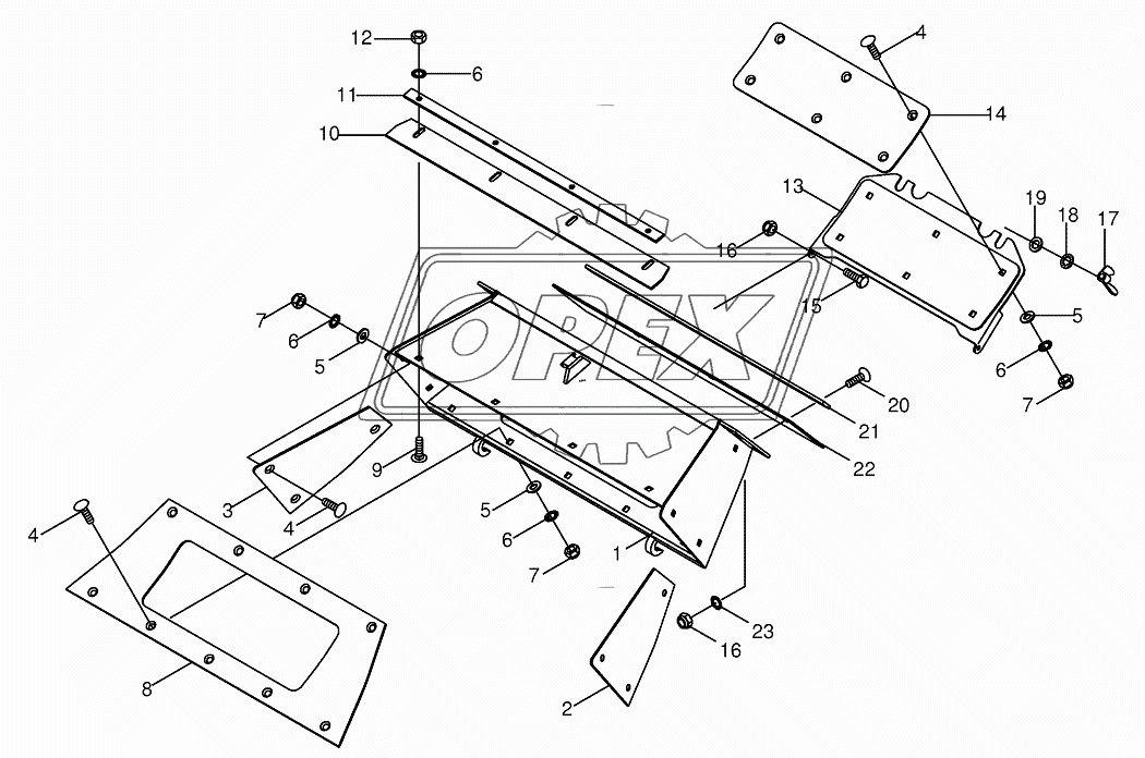 Cracker duct-pivoting