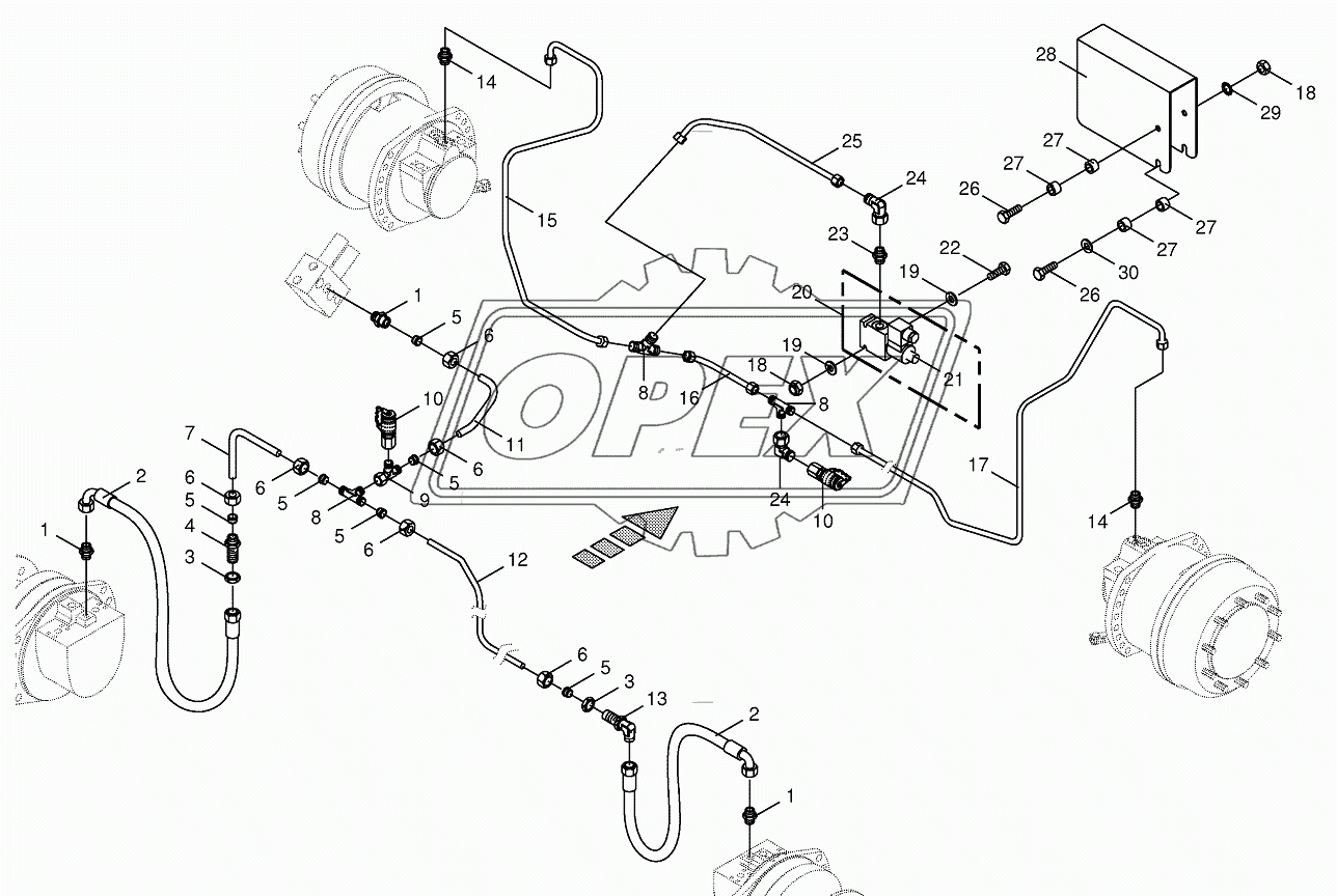 Hydraulics-speed range shifting