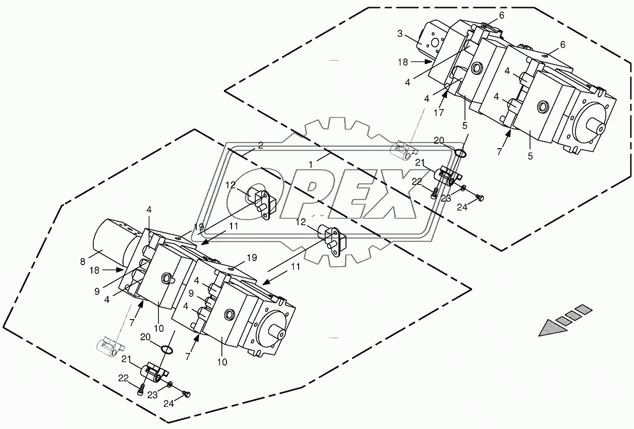 Variable disqlacement pumps