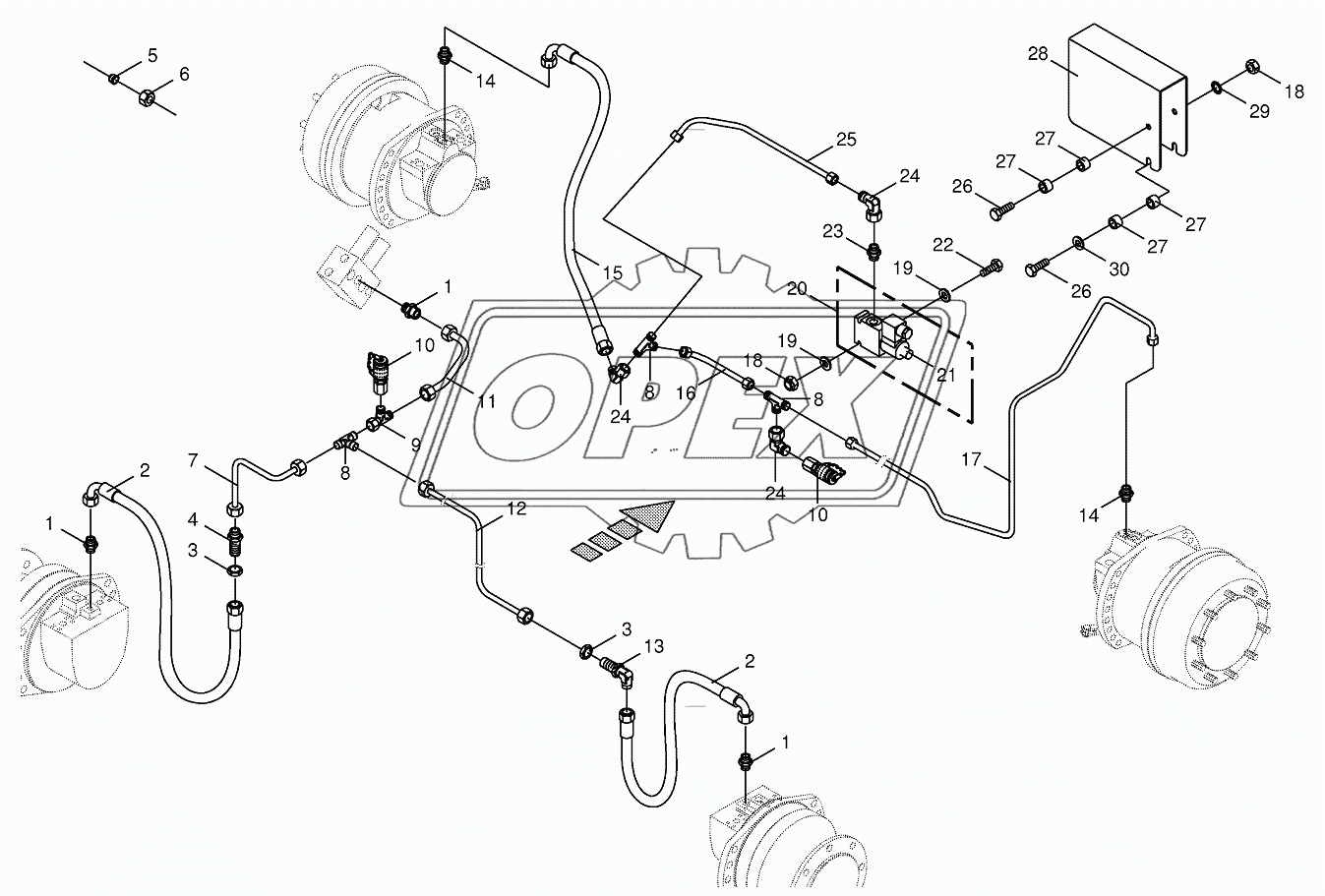 Hydraulics - speed range shifting