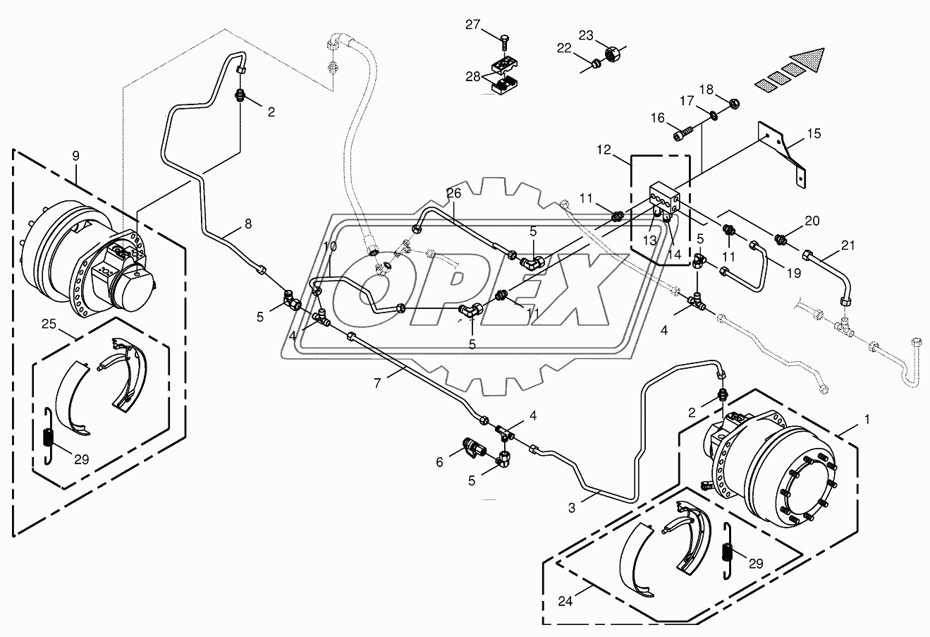 Cam lobe motor -3-stepped