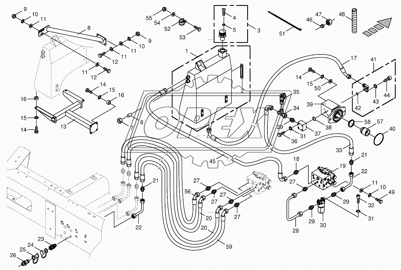 Hydraulics - additive connection back 2