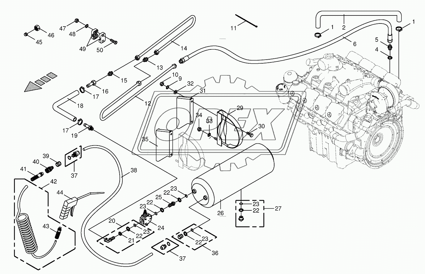 Air pressure - Blow-out gun 1