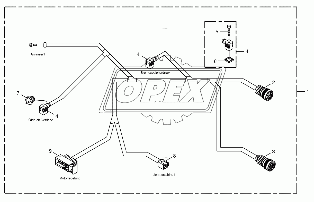 Wiring Harness - engine