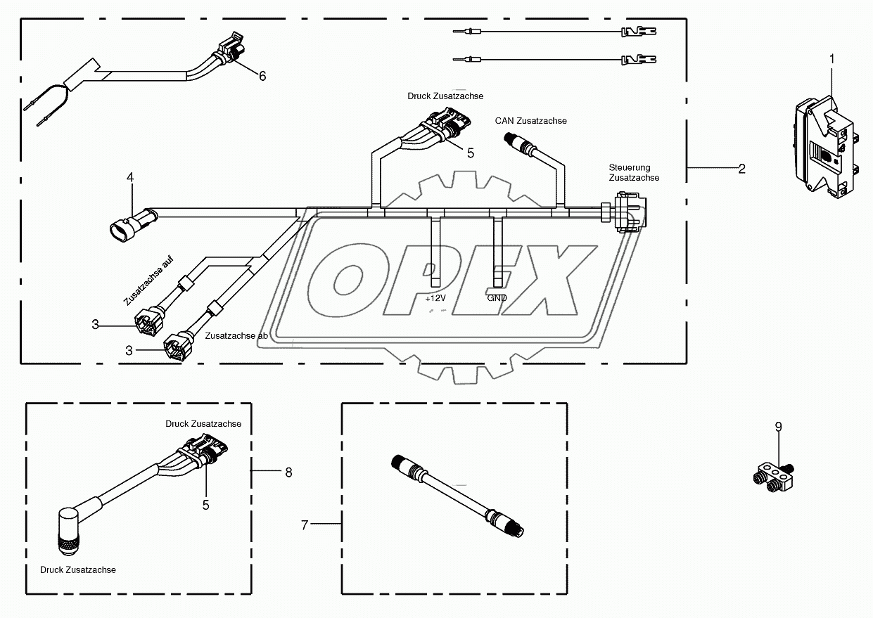 Electronics - additional axis