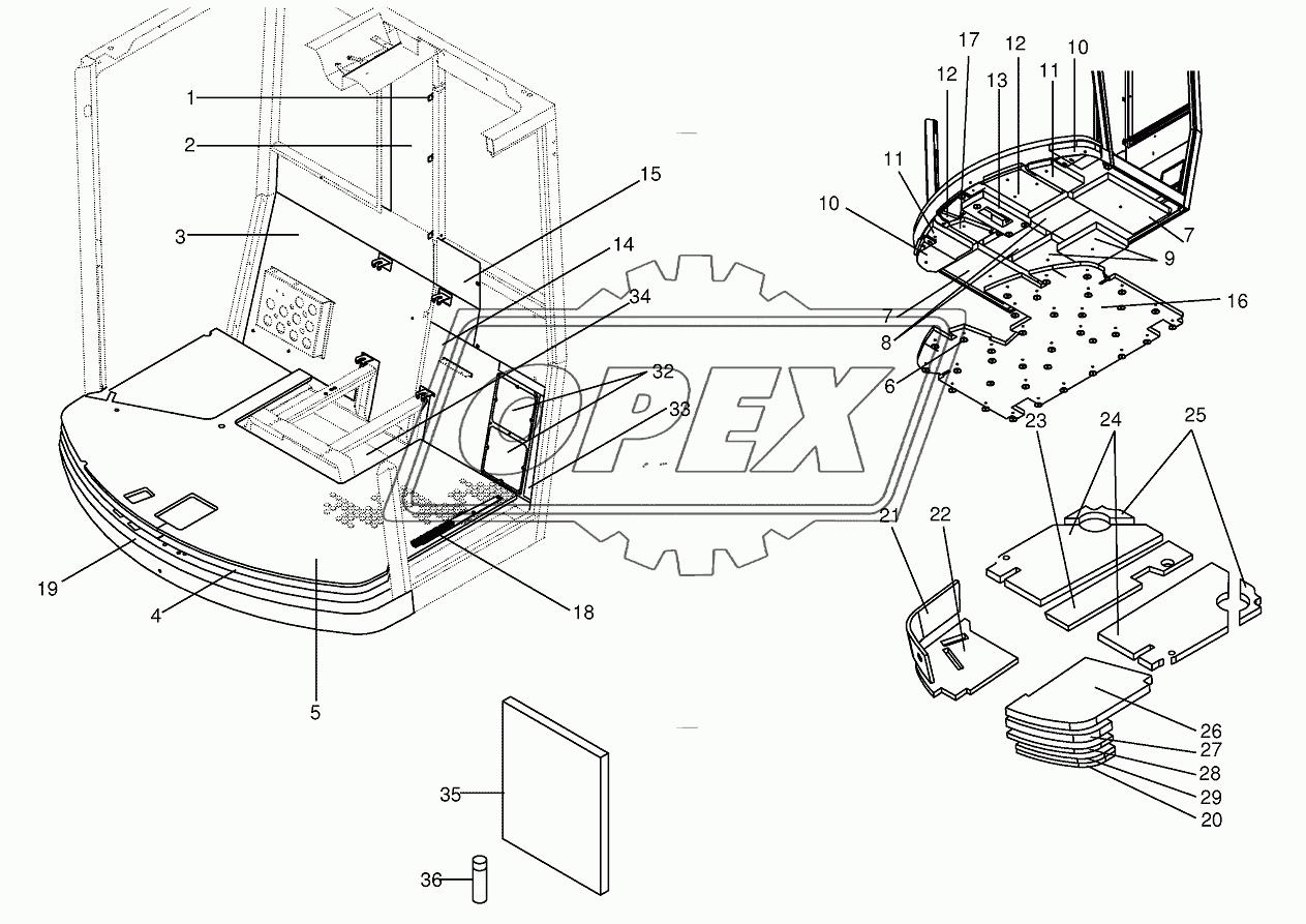 Cab - Sound deadening