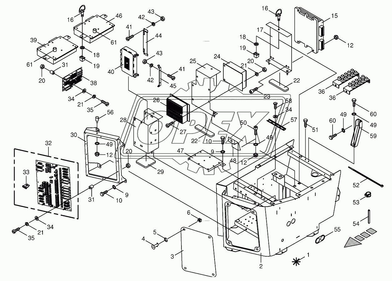 Control box / controls eletronic