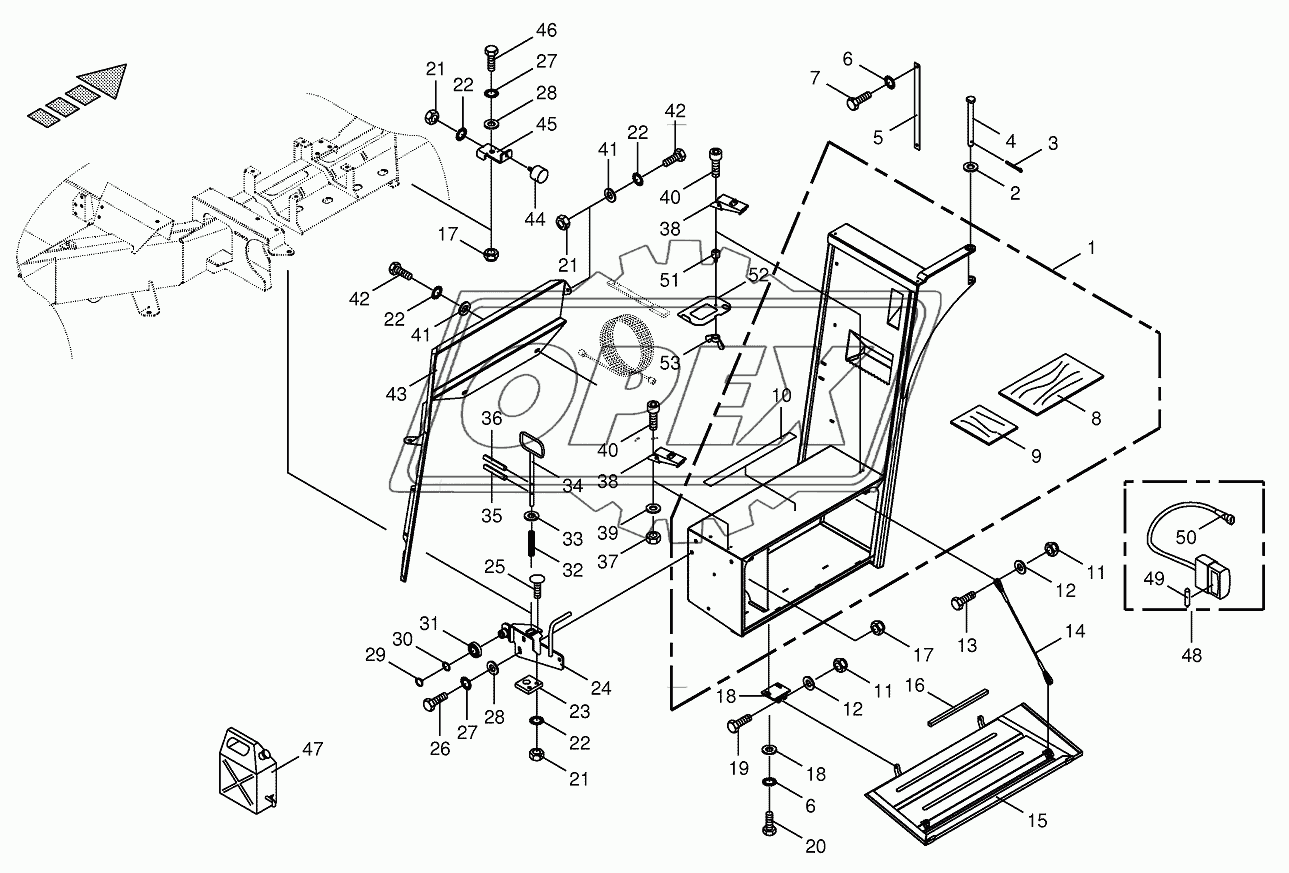 Tool box - pivoting