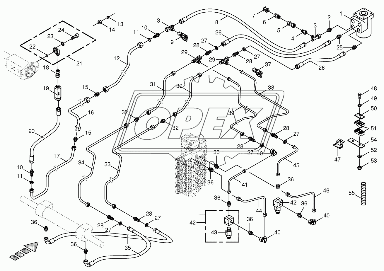 Hydraulic steering system