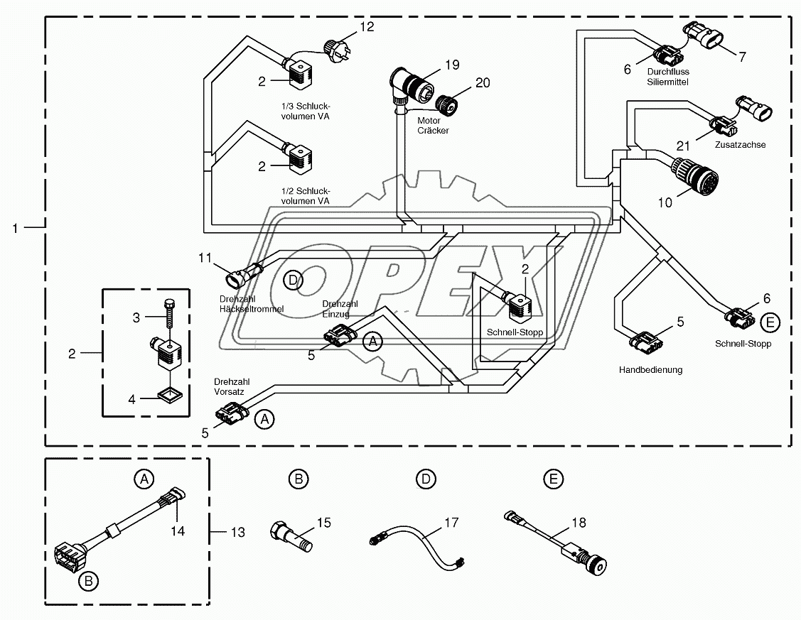 Wiring Harness-lateral left