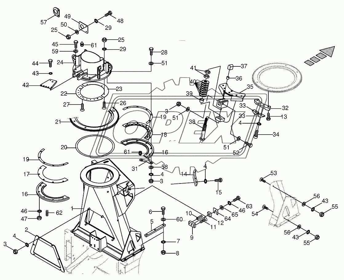 Duct nozzle