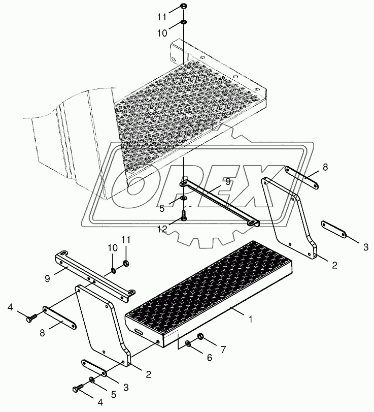Additional tread