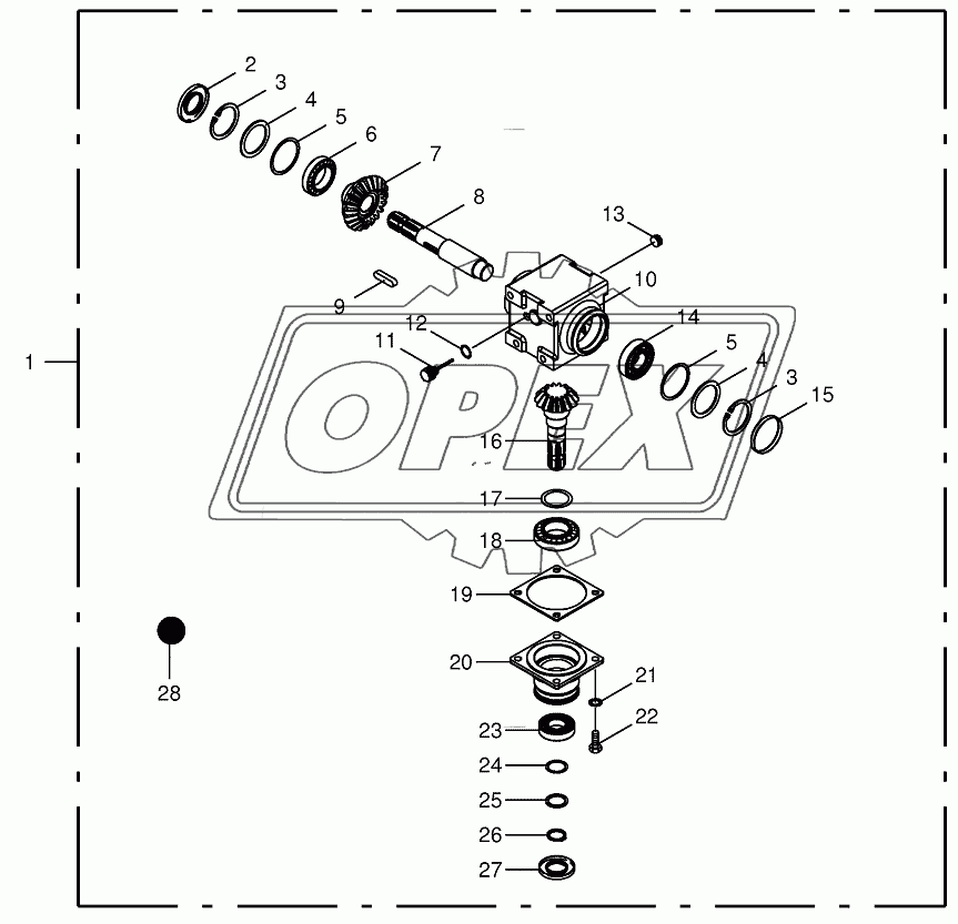 Angle gear