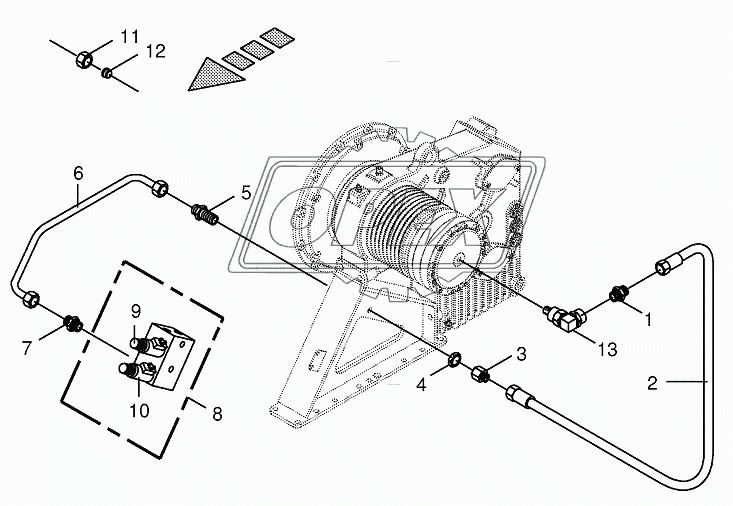 Lines main clutch