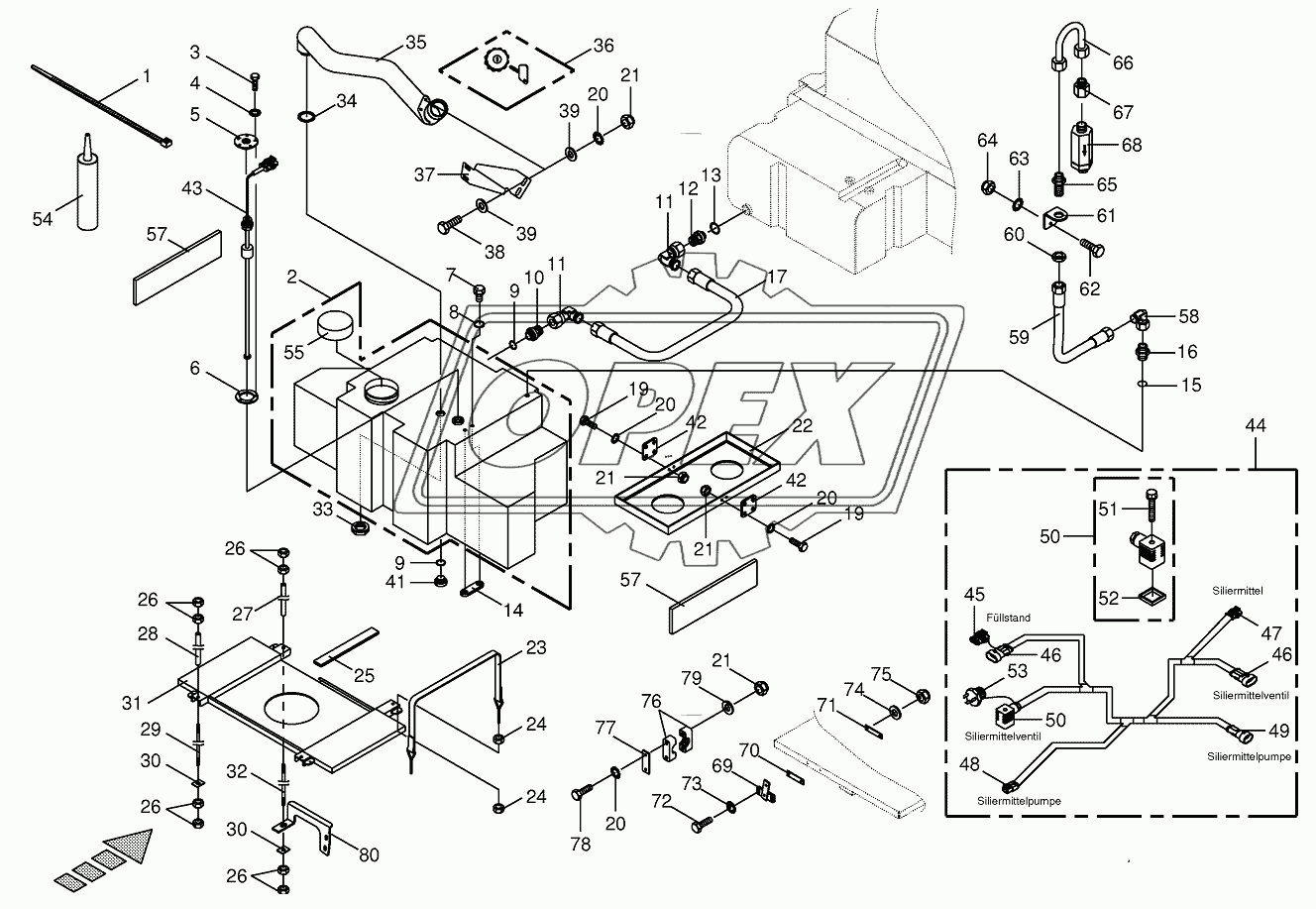 Auxiliary tank