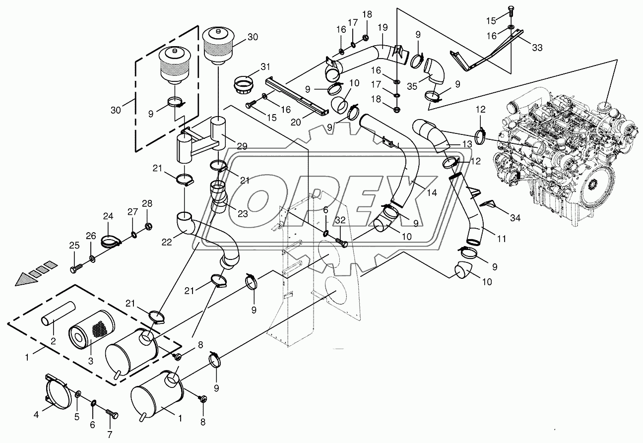 Air cleaning equipment