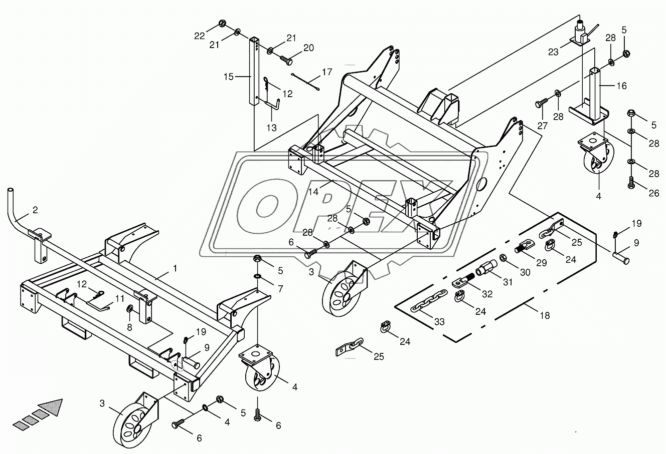 Installation car