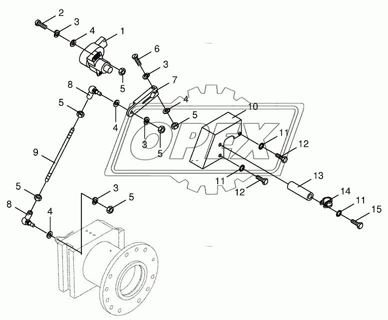 Angle sensor-chopping drum