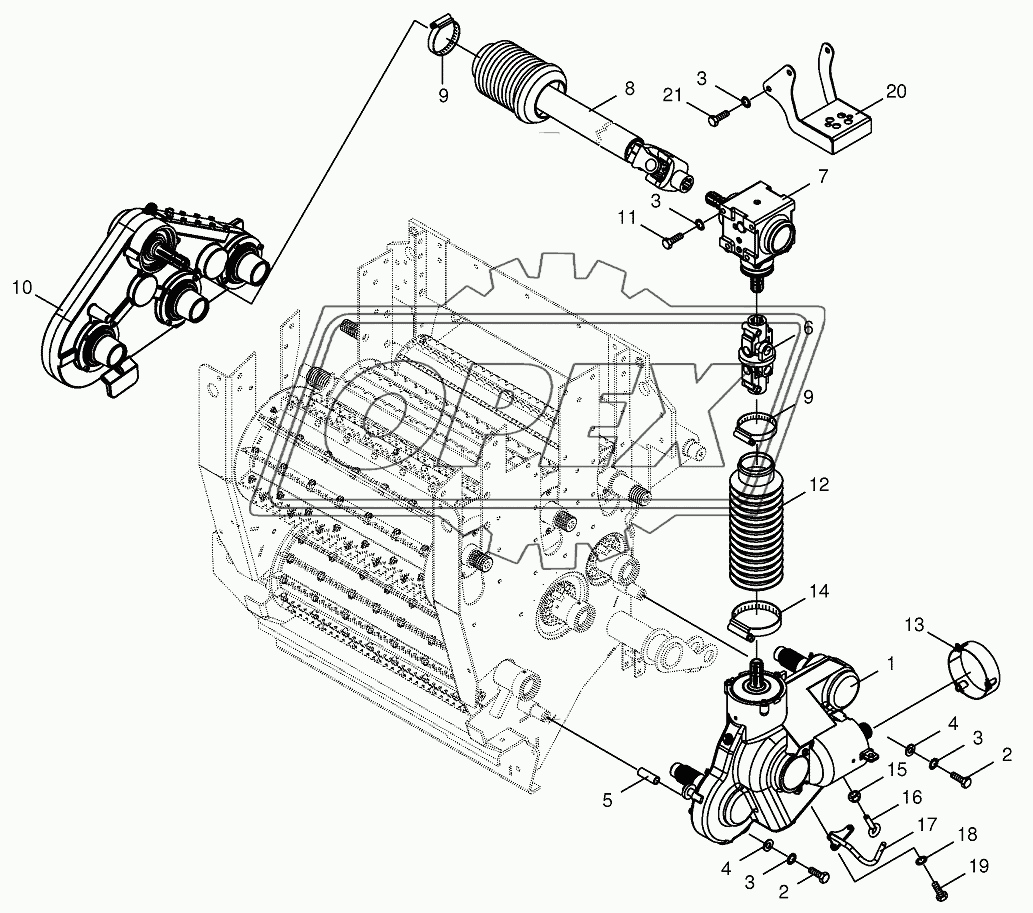 Drive-feed rollers