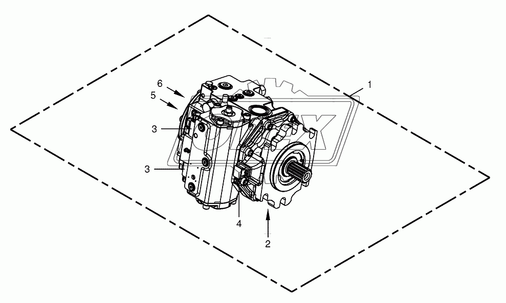 Varia le disqlacement pump 1