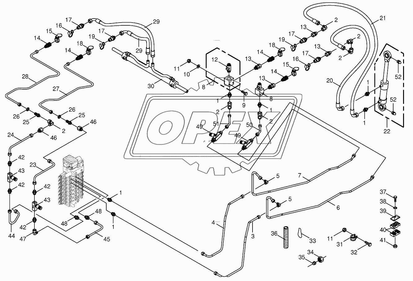 Hydraulics-sharpening device/transv. ground following