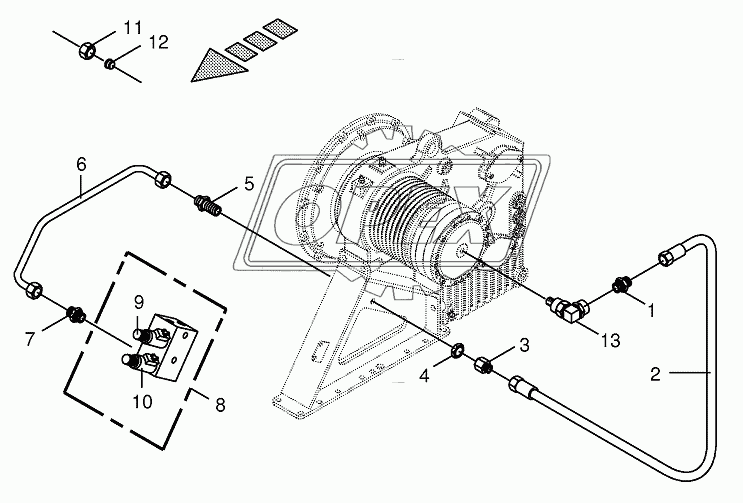 Lines main clutch