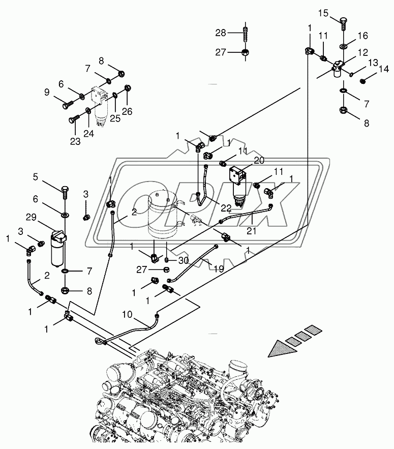 Diesel fuel pipe-Part 11