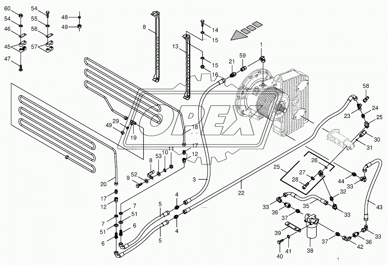 Gear oil cooler 2