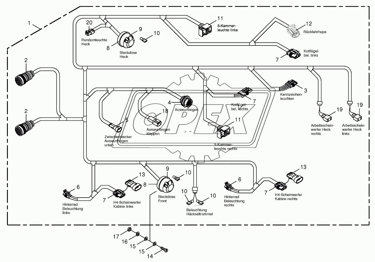 Wiring Harness-lighting-back