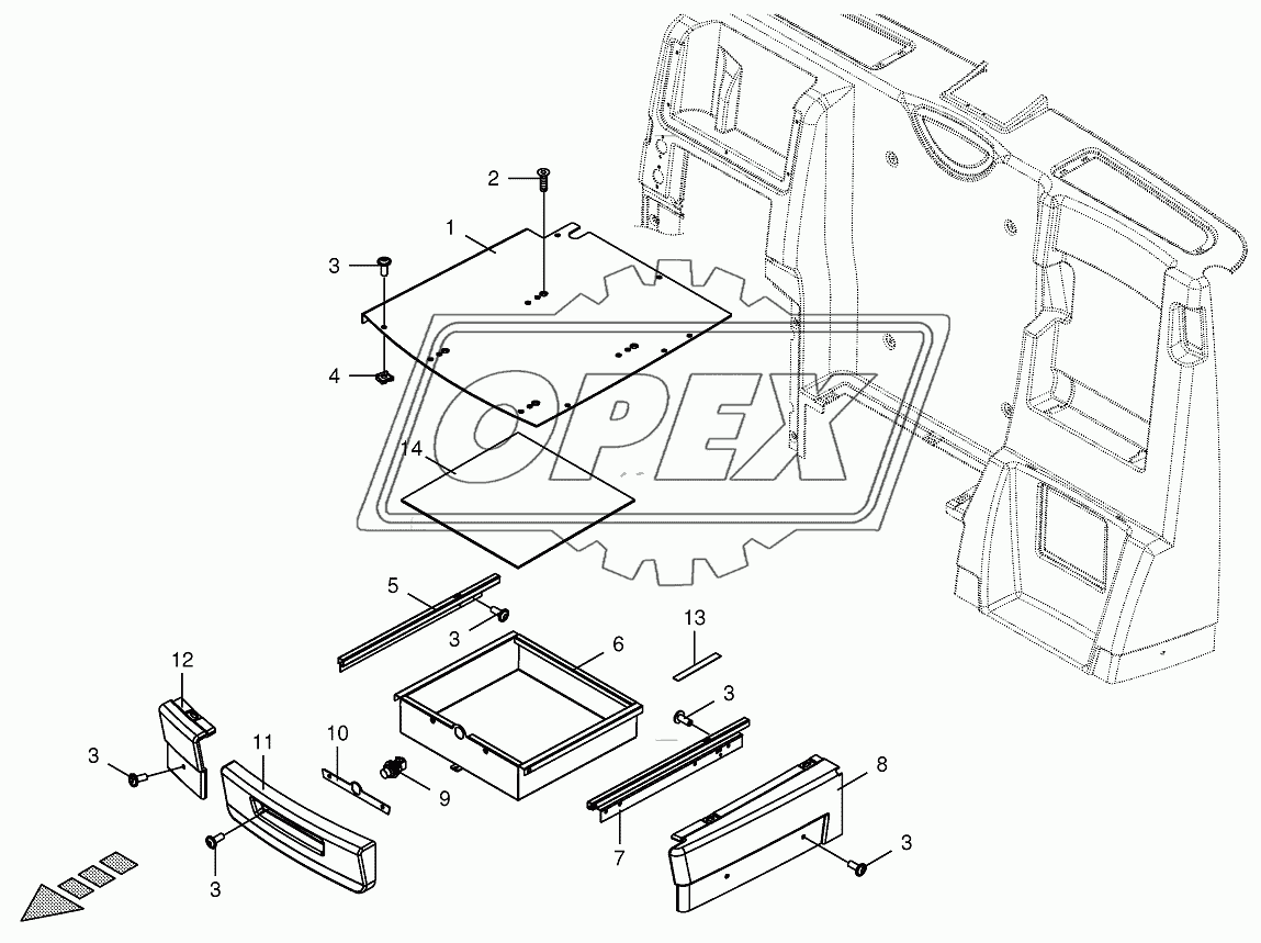 Сab-drawer