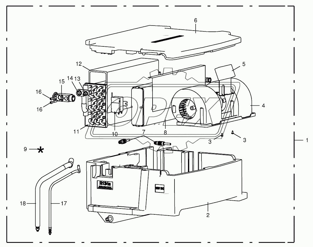 Evaporator №833001-853000