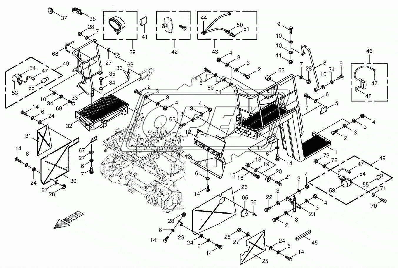 СaЬ access left/platform right