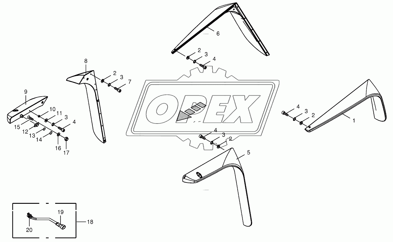 Fender enlargement