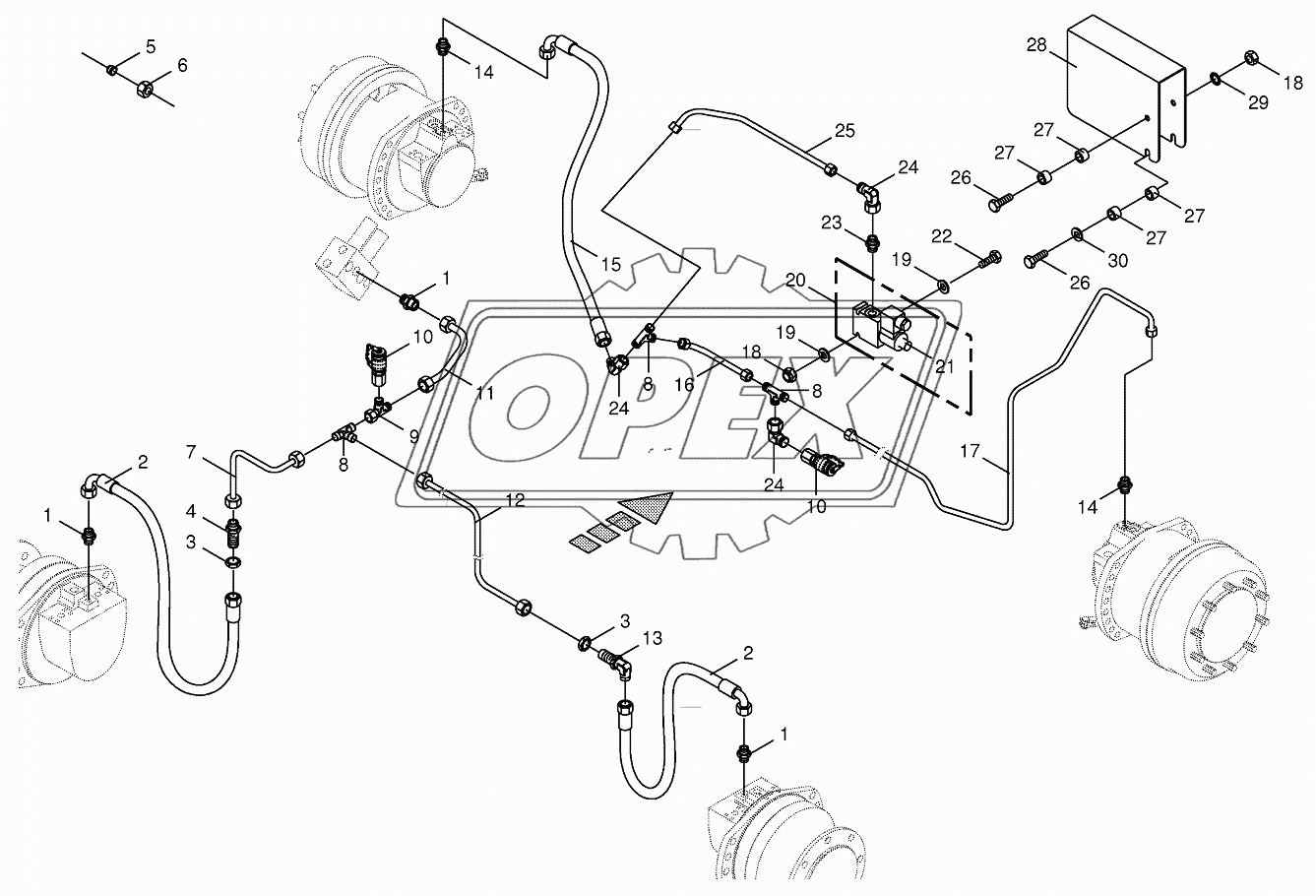 Hydraulics-speed range shifting