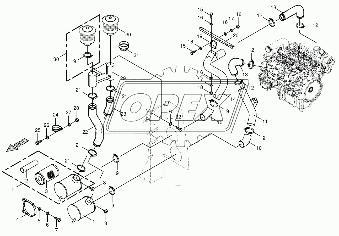 Air cleaning equipment