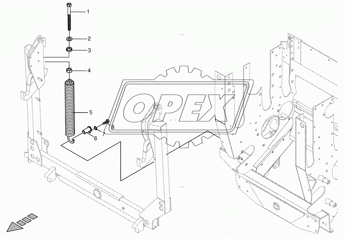 Lateral flotation system