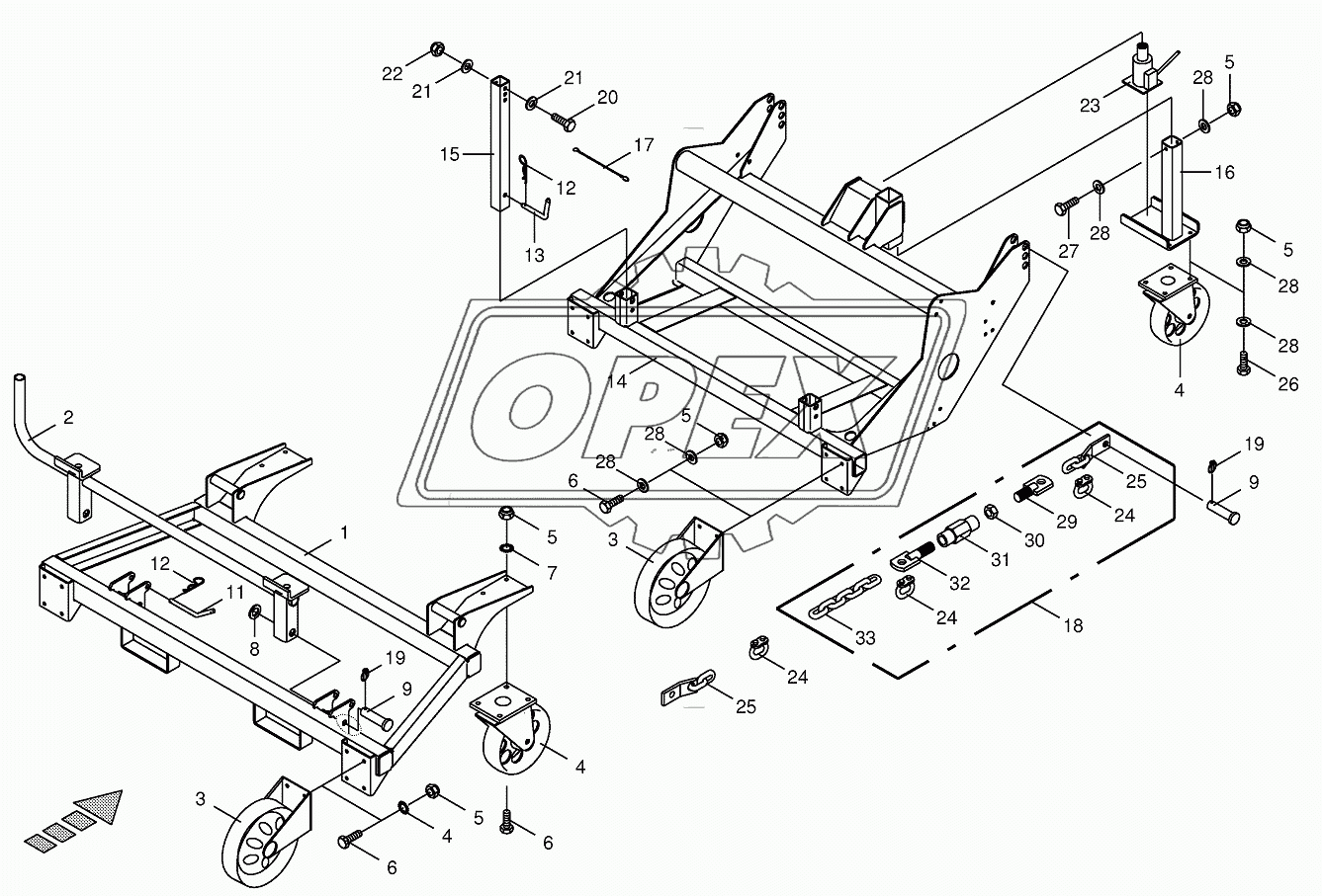 Installation car