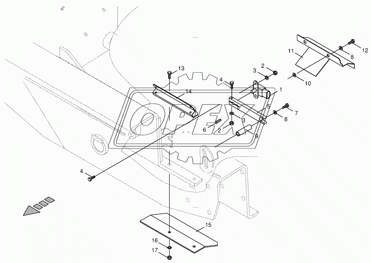 Angle sensor-Pivoting frame