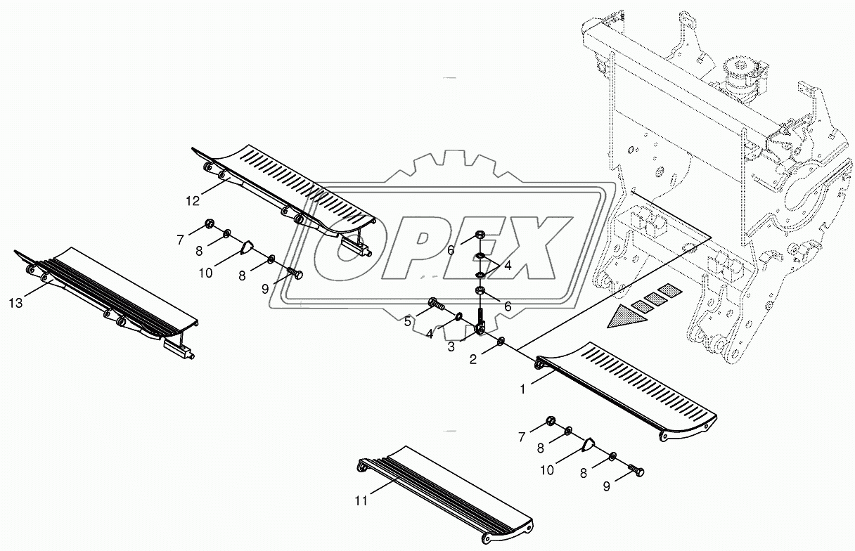 Husk/friction ground