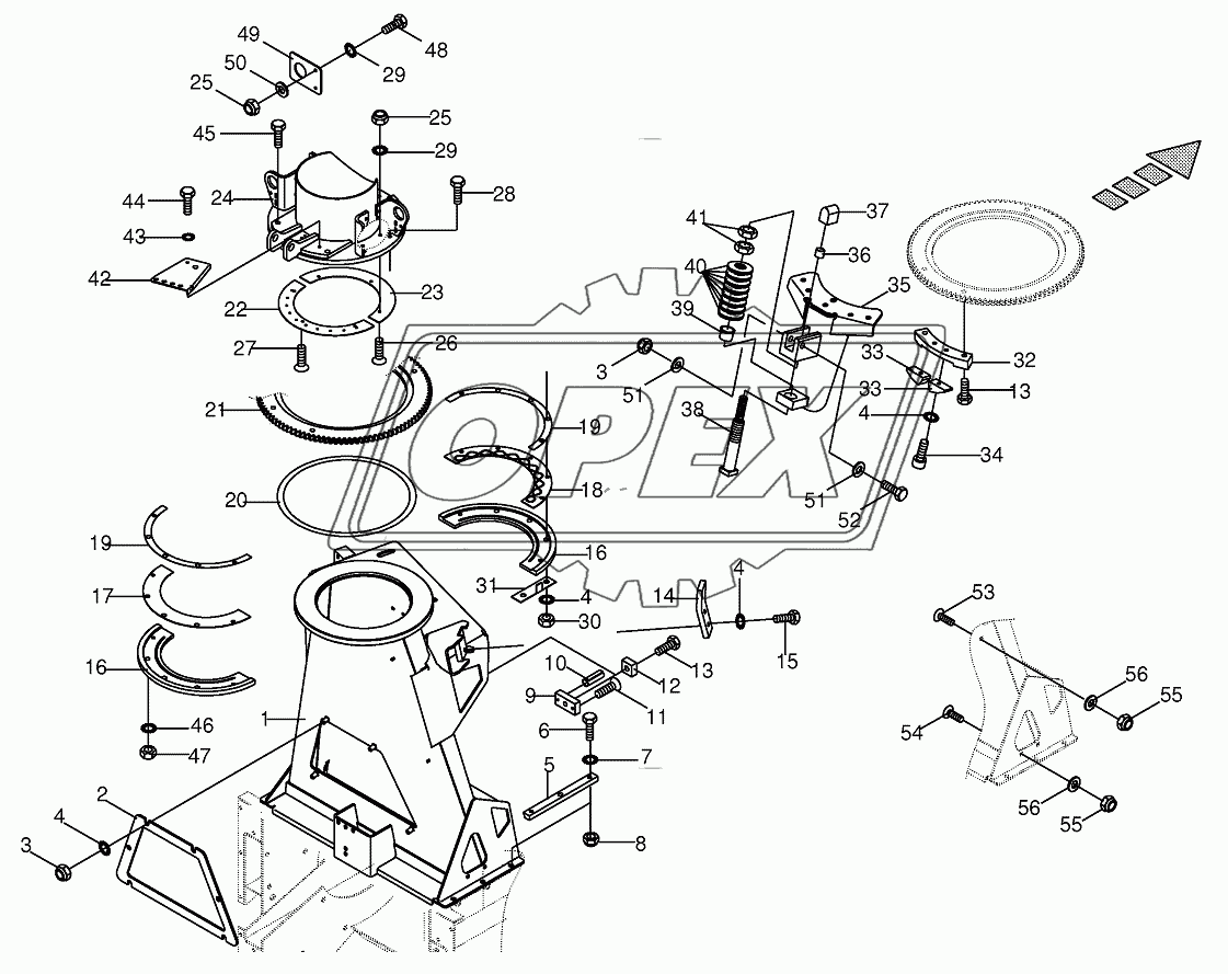 Duct nozzle