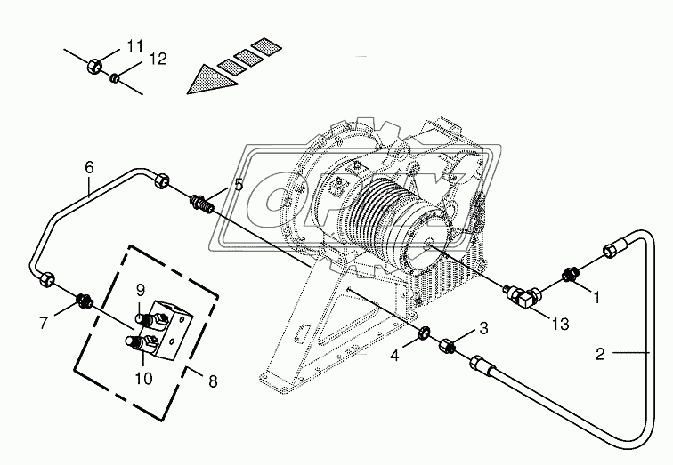 Lines main clutch