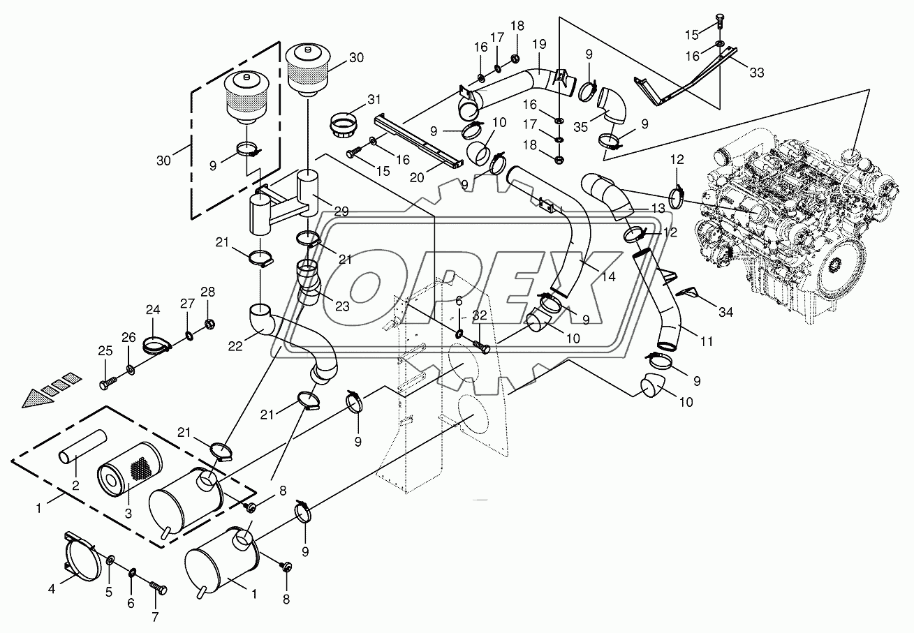 Air cleaning equipment