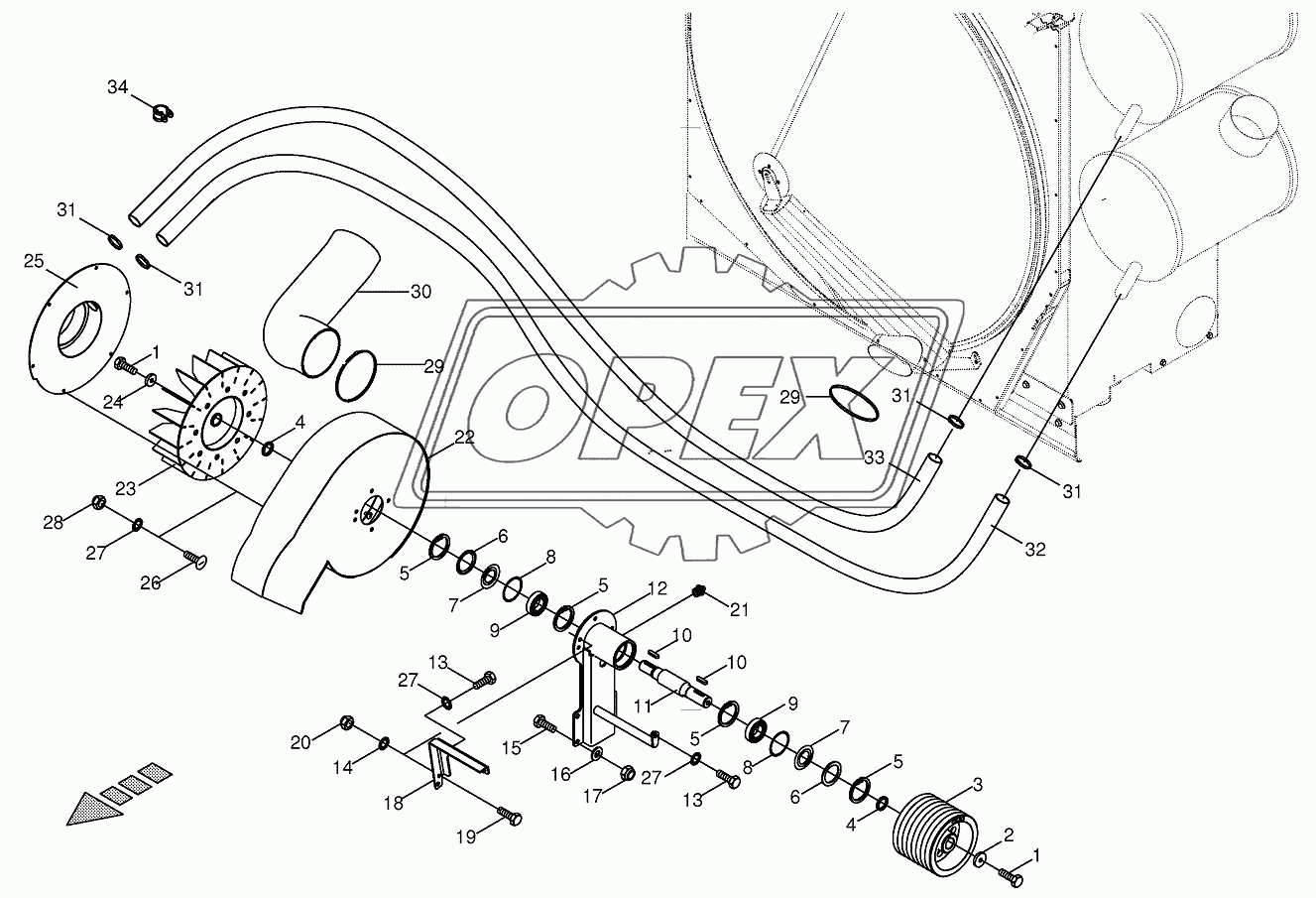 Suction fan